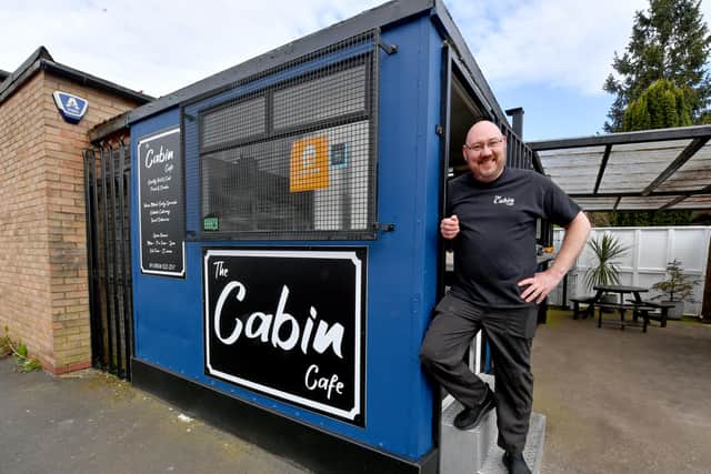 The Cabin Cafe provides a stopping point for people travelling to work in the nearby industrial estate or just wanting a quality meal