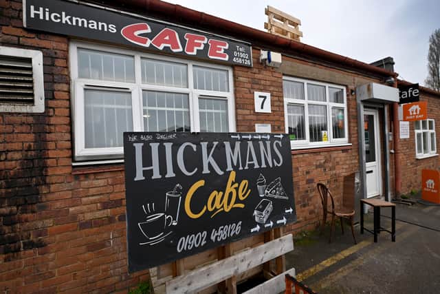 Hickmans Cafe sits inside the East Park Trading Estate and is a welcome place for anyone looking for a nice meal