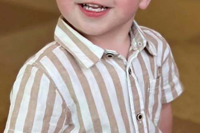 Hudson Cole Perrins died from a 'brain injury caused by sepsis' just days after doctors diagnosed him with constipation