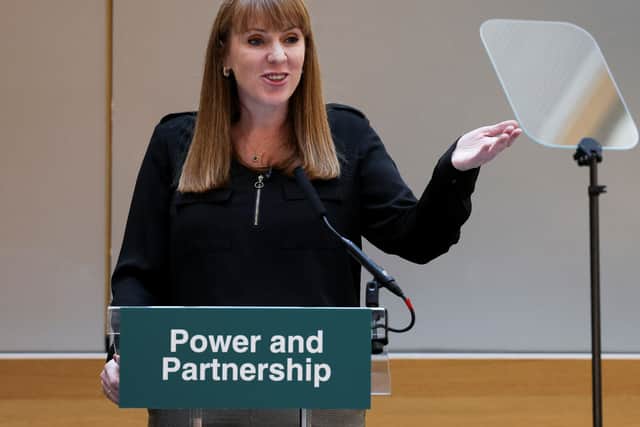Deputy Prime Minister Angela Rayner