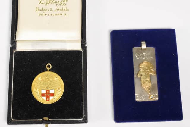 A rare and valuable collection of football memorabilia belonging to the late Gary Shaw, former English professional football striker for Aston Villa,