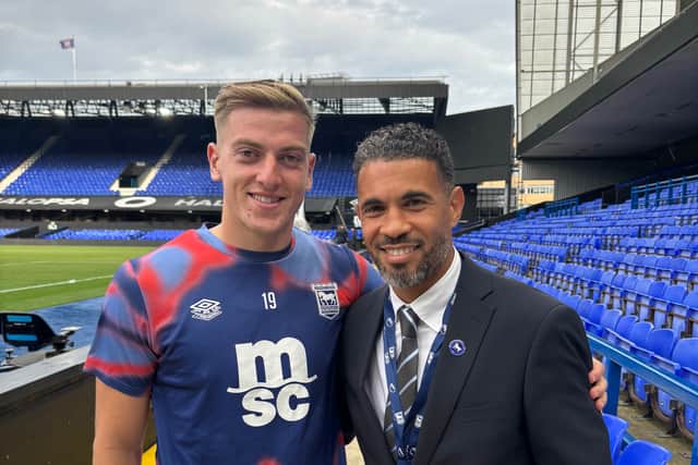 Edwards in his role at Ipswich