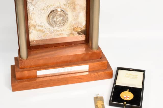 A rare and valuable collection of football memorabilia belonging to the late Gary Shaw, former English professional football striker for Aston Villa,