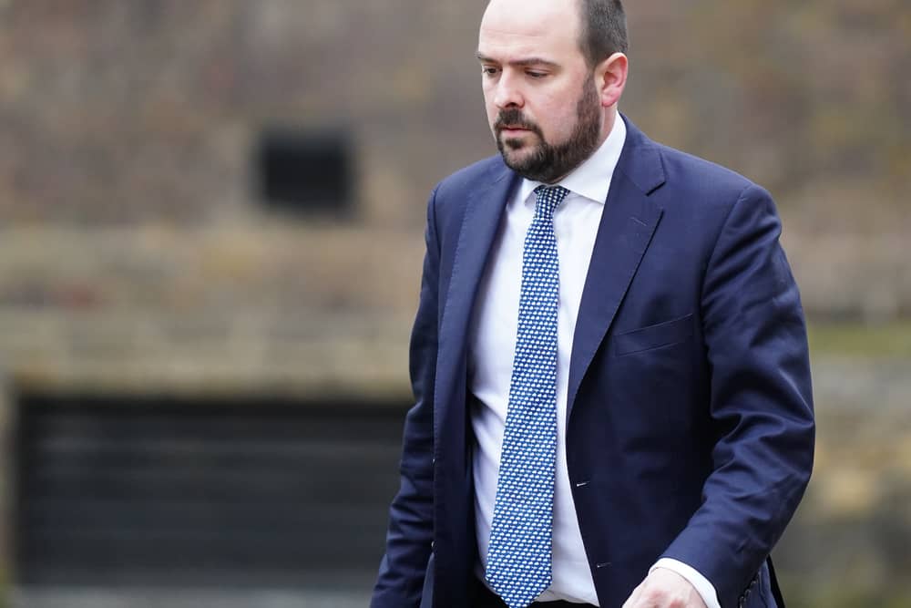 Richard Holden in Downing Street