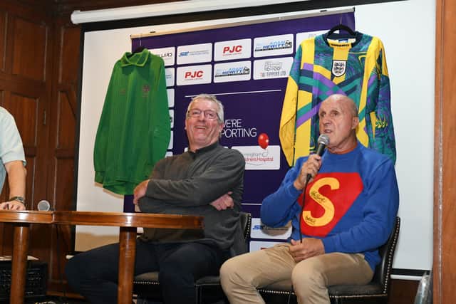 Tim Flowers and John Burridge