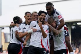 Raul Jimenez celebrates scoring the opener