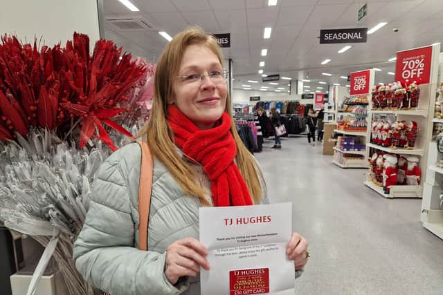 Mum-of-two Michelle said she excitedly let her husband know that she snagged a free £50 voucher to use on stuff for their new home.
