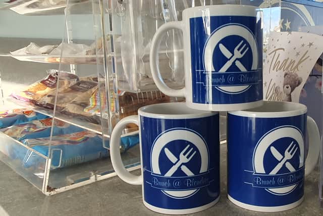 The mugs are very eye-catching