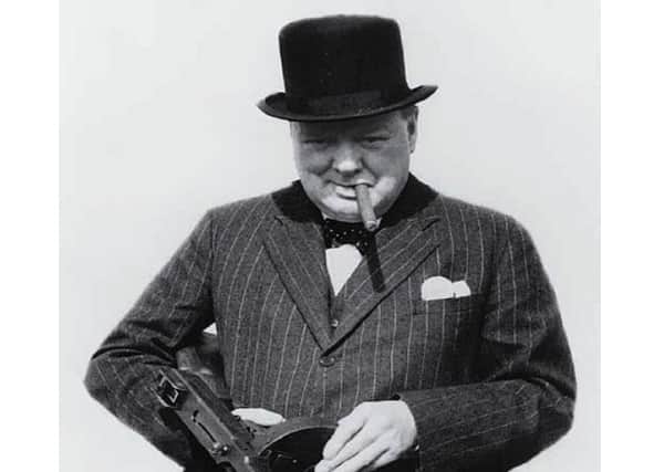 Winston Churchill stood alone against Hitler