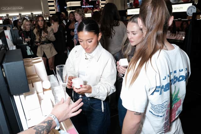 BIRMINGHAM, ENGLAND - NOVEMBER 12: Maz Pacheco and guests attend the Sephora Birmingham VIP launch party at The Bullring & Grand Central on November 12, 2024 in Birmingham, England. (Photo by Dave Benett)