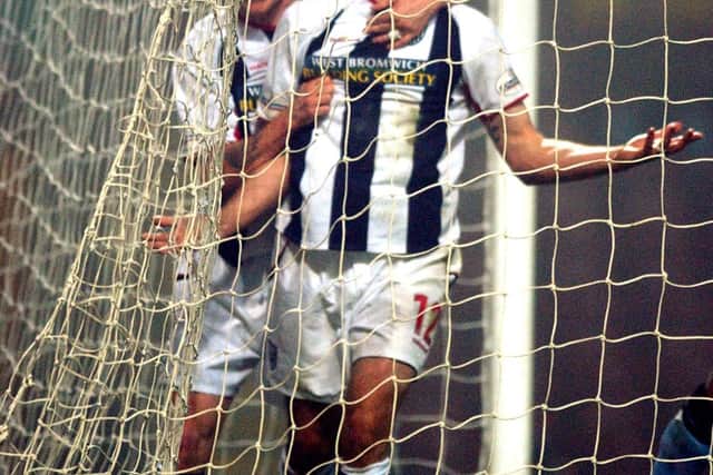 Lee Hughes and Scott Dobie's goals aided the 03/04 promotion winning season