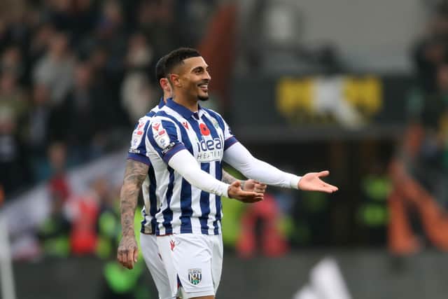 Grant netted yet again against Hull - he scored for Albion on the same ground in 2022 (Photo by Adam Fradgley/West Bromwich Albion FC via Getty Images)