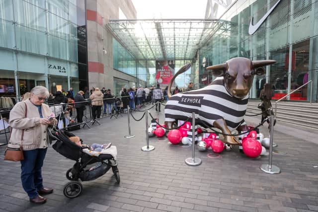 The Bullring Bull welcomes the new Sephora store which opened on November 13 2024