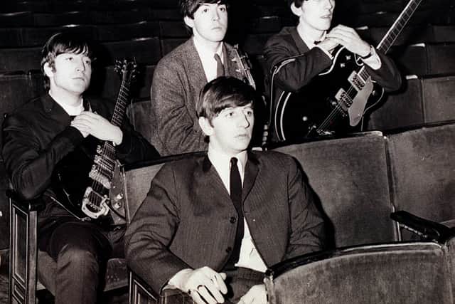 The Beatles at Wolverhampton Gaumont in November,1963