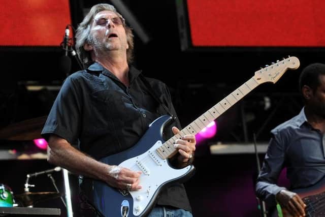 Eric Clapton performing in Hyde Park in 2008 (Zak Hussein/PA)