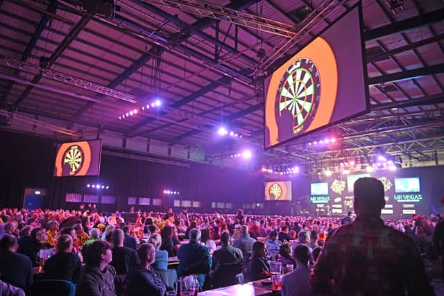 The Grand Slam of Darts has made its home at Aldersley, with sessions selling out well in advance