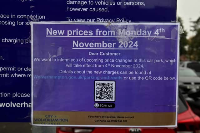 New charges are set to be in place on November 4