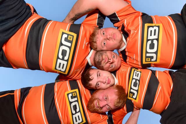 Uttoxeter Rufc Rugby Club tackles new season in style thanks to JCB