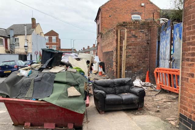 Rubbish is regularly set on fire