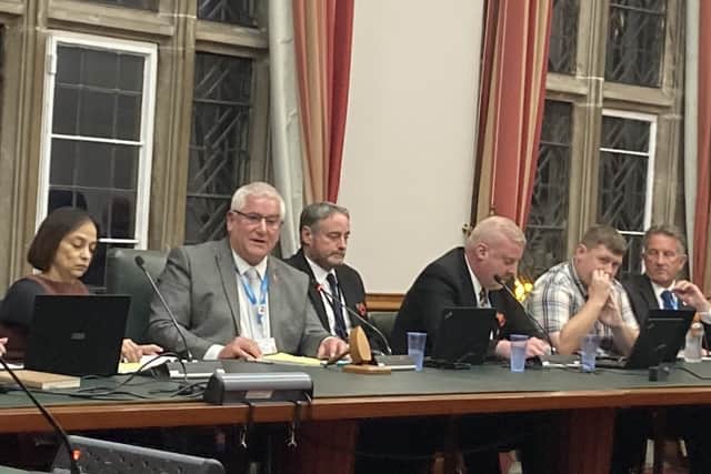 Dudley's leader Cllr Patrick Harley told the cabinet scrutiny needs to improve. Picture: Martyn Smith/LDRS