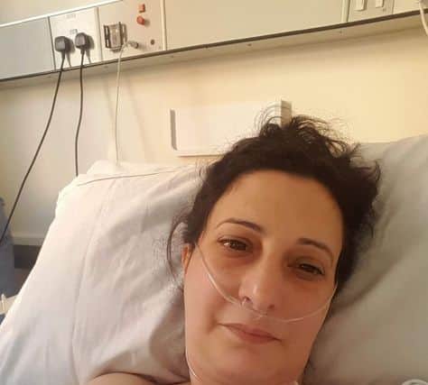 Ameena following treatment. Photo: Ameena's own