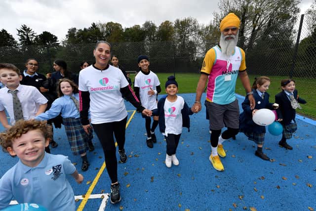 Manni Kaur Sehra and Manny Singh Kang join Amrit on his big walk