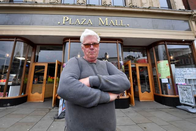 Tony Swannie said the situation at Plaza Mall was becoming more dire due to the charges