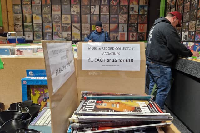 Claire some of the younger customers like to take advantage of the bargains