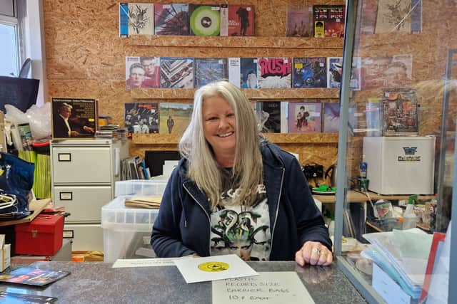 Claire said her love for records started with a collection she started building when she was 12 with her paper-round wages
