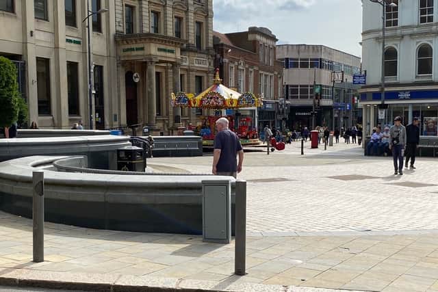 Queen Square in Wolverhampton 