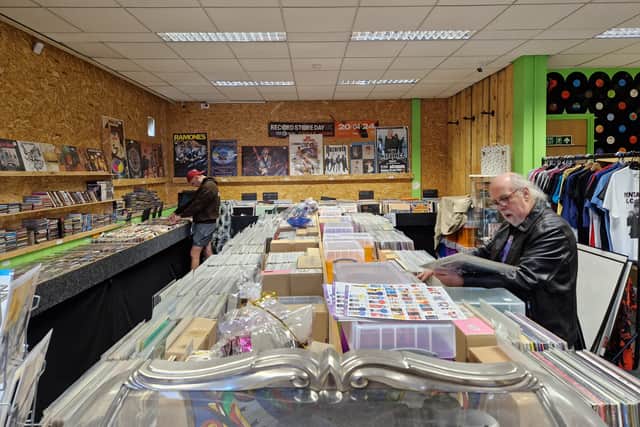 The store has been open for six years and continues to attract new customers due to it's expansive stock