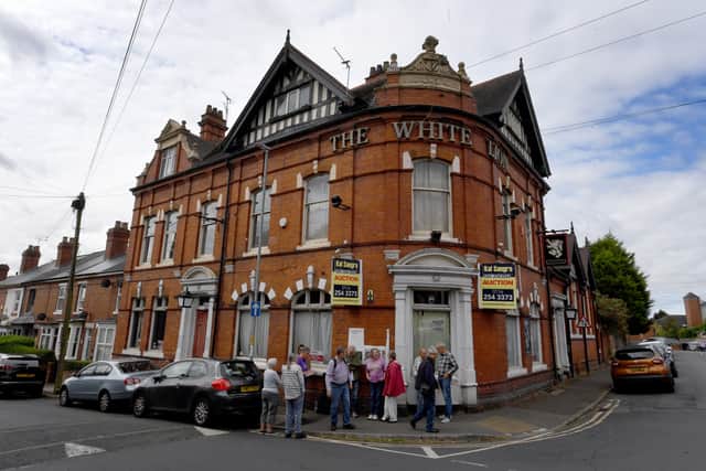 The White Lion earlier this year