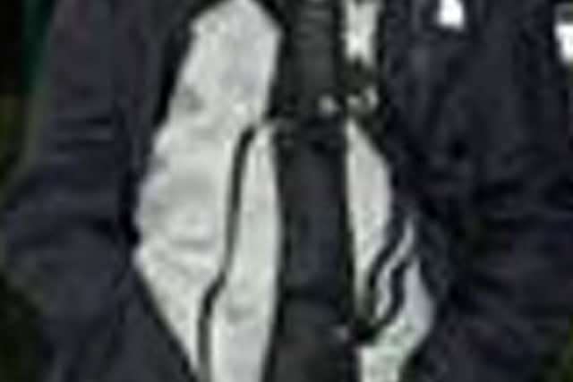 Handout photo issued by West Midlands Police of one of two of Britain's youngest knife murderers, wearing a machete across his chest, who were aged 12 when they killed Shawn Seesahai with a machete, who have both been sentenced at Nottingham Crown Court to life with a minimum term of eight years and six months. Issue date: Friday September 27, 2024.