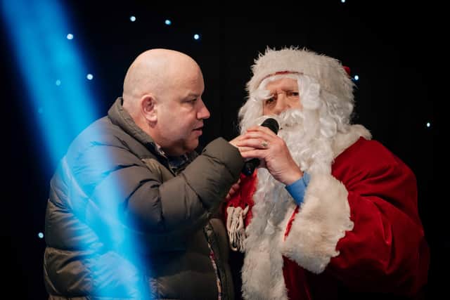 Radio personality Dicky Dodd and Father Christmas will be on hand at most of the lights switch ons across Wolverhampton