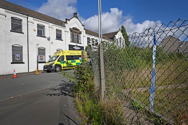 WOLVERHAMPTON COPYRIGHT NATIONAL WORLD TIM STURGESS 26/09/24..GV Fredrick street, Wolverhampton where a shooting took place on Friday night..