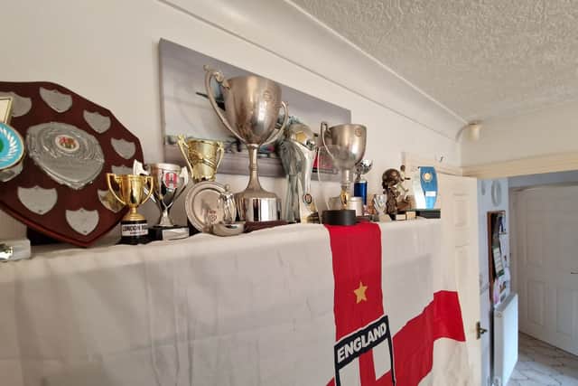 Justin and Alex have won a collection of trophies since they started.
