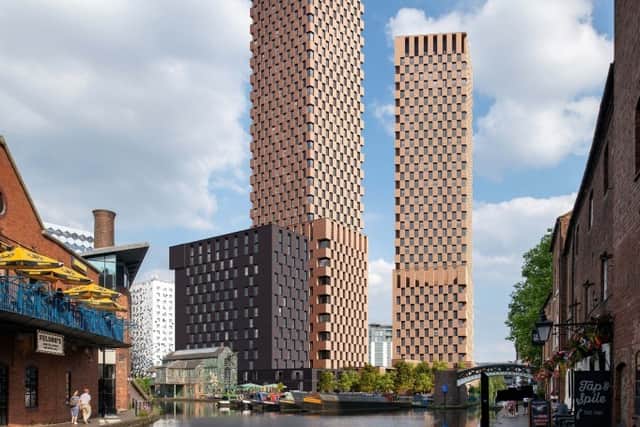 Visualisation of what the development could look like. Taken from 'Accurate Visual Representation Document' by Our Studio for client Seven Capital.