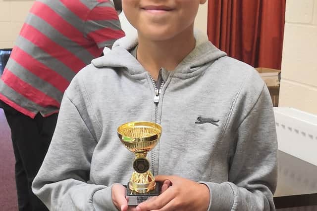 Alex started playing when he was eight and found he had a knack for it just like his dad