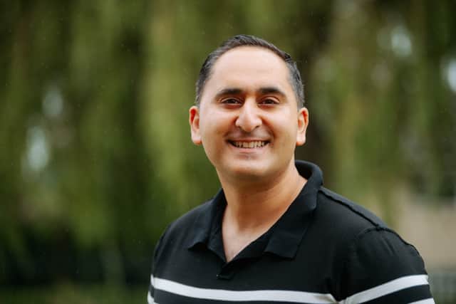 SANDWELL COPYRIGHT EXPRESS & STAR JAMIE RICKETTS 03/09/2024 - Actor Rupi Lal from West Bromwich talks about his recent acting roll in Beetlejuice Bettlejuice and how he got into acting from a young age..