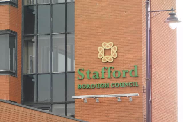 Stafford Borough Council's Civic Centre at Riverside Stafford. Photo by Staffordshire LDR Kerry Ashdown