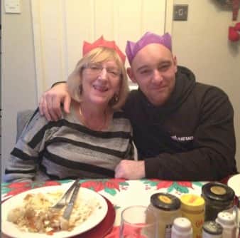 Scott and his mom, Sue.