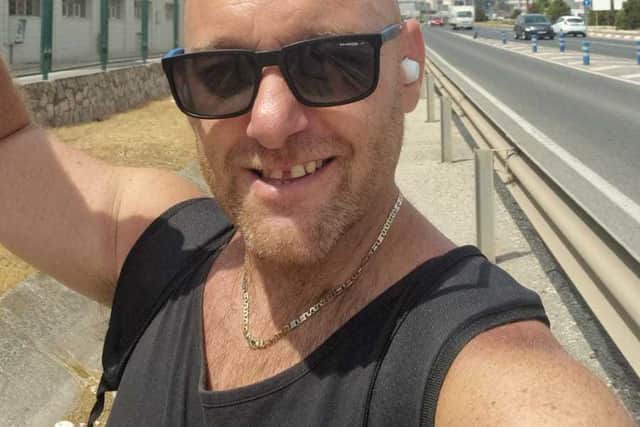 Scott Ptchford walked for three days and nights across Spain to raise money for Macmillan Cancer Support