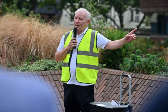 Peter Cromwell spoke from the heart about pay, conditions and safety