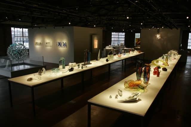 The first ever British Glass Biennale in 2004