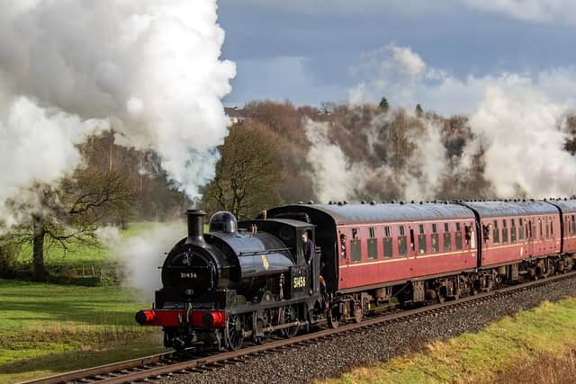 Saddle Tank 51456 will guest at the SVR's Autumn Steam Gala (picture Kenny Felstead/SVR)
