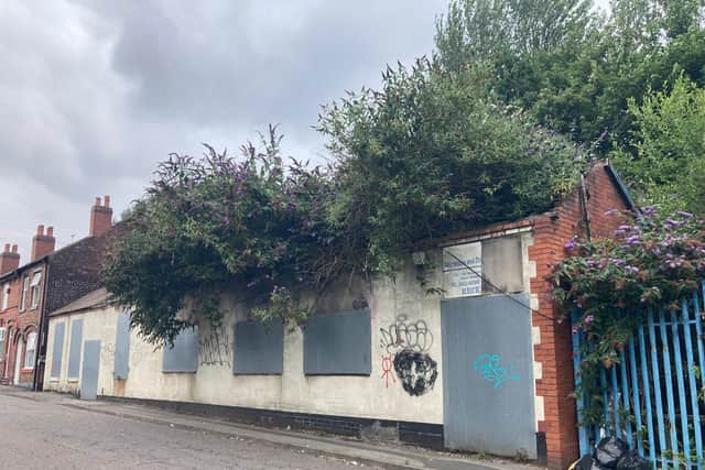 22 photos of Moat St, Temple Bar, Cemetery Rd, Villiers St and New Hall St Willenhall, walsall in July 2024 as outline planning permission granted
