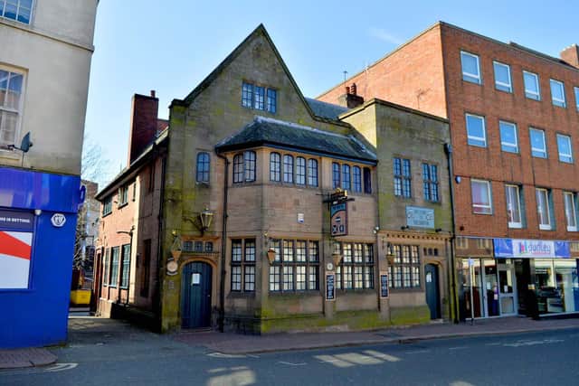 The Griffin is a gothic-style pub which used to be a brewhouse