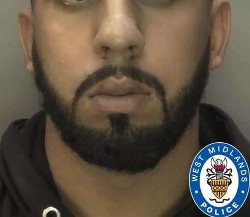 Jamal Hussain admitted to possession of a shotgun with intent to endanger life, possession of an offensive weapon and other firearm offences. Photo: West Midlands Police