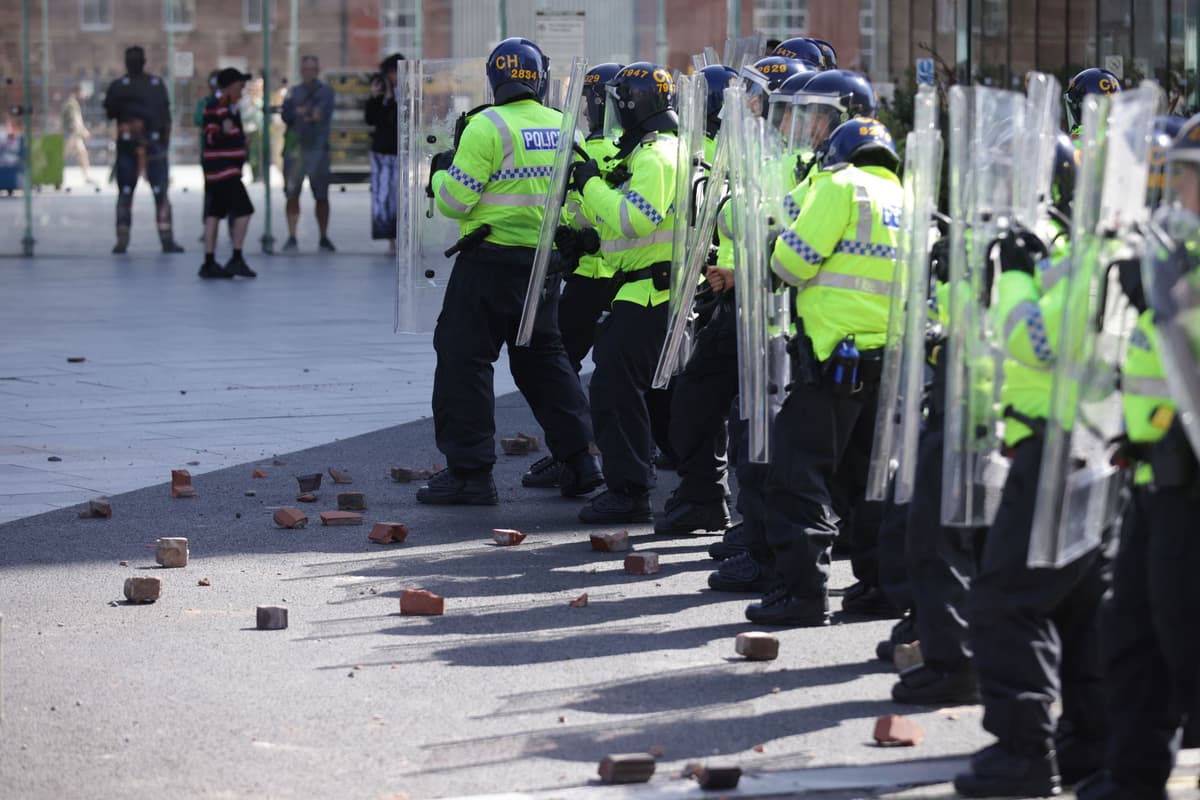 44bc Riots More than a quarter charged with offences linked to riots are under 21
