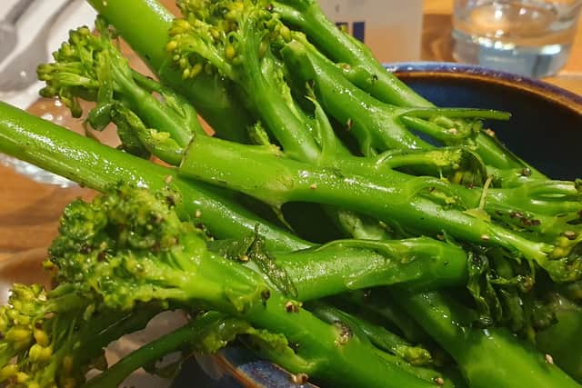 The tenderstem broccoli was a nice accompaniment to the main course